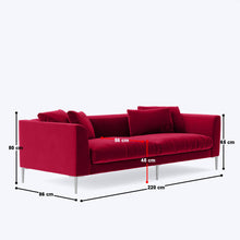 Load image into Gallery viewer, Brian 3.5 Seater Sofa - 85"
