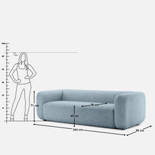 Load image into Gallery viewer, Leon 4 Seater Sofa - 96"
