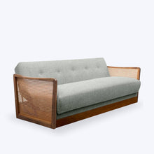 Load image into Gallery viewer, Dalton Rattan 3 Seater Sofa - 77.5"
