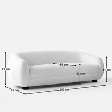 Load image into Gallery viewer, Amor 3 Seater Sofa - 80"
