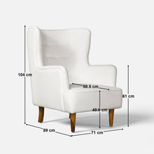 Load image into Gallery viewer, Ludwig Bouclé Accent Chair
