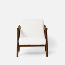 Load image into Gallery viewer, Zen Accent Chair -Walnut Finish on Sheesham Wood
