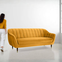 Load image into Gallery viewer, Emily Flared Arm 3 Seater Sofa - 72"
