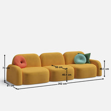 Load image into Gallery viewer, Aurora Large 3 Seater Sofa - 103"
