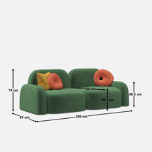 Load image into Gallery viewer, Aurora 2 Seater Sofa - 74"
