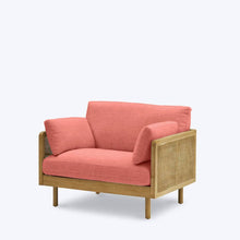 Load image into Gallery viewer, Hughes Rattan 1 Seater Sofa - 44"
