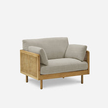 Load image into Gallery viewer, Hughes Rattan 1 Seater Sofa - 44"
