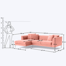 Load image into Gallery viewer, Brian L Shaped Sofa - 85"
