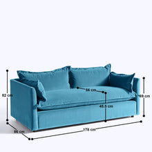 Load image into Gallery viewer, Caprice 3 Seater Sofa - 70"
