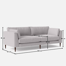 Load image into Gallery viewer, Freda 4 Seater Sofa - 89"
