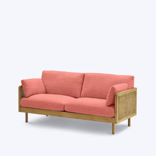 Load image into Gallery viewer, Hughes Rattan 2 Seater Sofa - 57"
