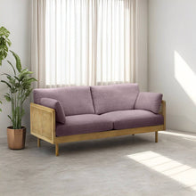 Load image into Gallery viewer, Hughes Rattan 2 Seater Sofa - 57"
