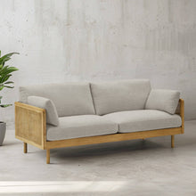 Load image into Gallery viewer, Hughes Rattan 3 Seater Sofa - 78.7"
