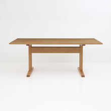 Load image into Gallery viewer, Niva Dining Table (6.5 feet) - Solid Teak/Walnut/Oak Wood
