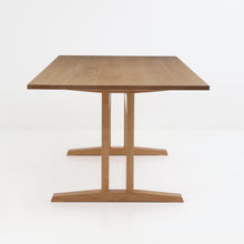 Load image into Gallery viewer, Niva Dining Table (6.5 feet) - Solid Teak/Walnut/Oak Wood
