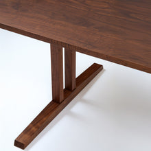 Load image into Gallery viewer, Niva Dining Table (8 feet) - Solid Teak/Walnut/Oak Wood
