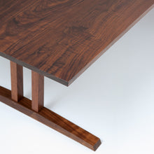 Load image into Gallery viewer, Niva Dining Table (6.5 feet) - Solid Teak/Walnut/Oak Wood
