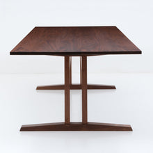 Load image into Gallery viewer, Niva Dining Table (8 feet) - Solid Teak/Walnut/Oak Wood
