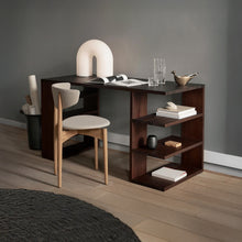 Load image into Gallery viewer, Orka Desk (4.5 feet) - Solid Teak/Walnut/Oak Wood
