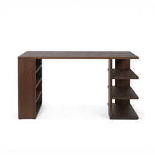 Load image into Gallery viewer, Orka Desk (4.5 feet) - Solid Teak/Walnut/Oak Wood
