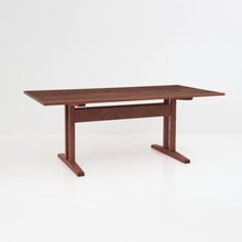 Load image into Gallery viewer, Niva Dining Table (6.5 feet) - Solid Teak/Walnut/Oak Wood
