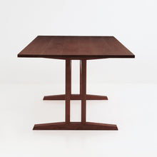 Load image into Gallery viewer, Niva Dining Table (6.5 feet) - Solid Teak/Walnut/Oak Wood

