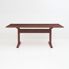 Load image into Gallery viewer, Niva Dining Table (6.5 feet) - Solid Teak/Walnut/Oak Wood
