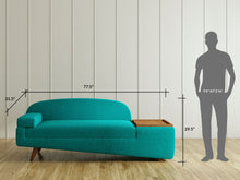 Load image into Gallery viewer, Wedge 2 Seater Sofa with Left Arm
