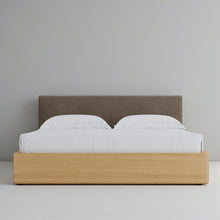 Load image into Gallery viewer, Aari Bed (Built-in Storage) - Solid Teak/Walnut/Oak Wood (King)
