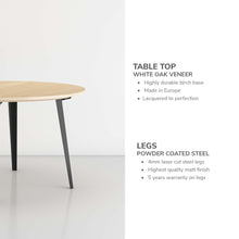 Load image into Gallery viewer, Round Table - White Oak
