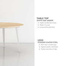 Load image into Gallery viewer, Round Table - White Oak
