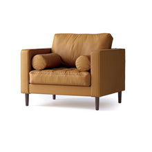 Load image into Gallery viewer, Palo Sofa | 1 Seater Italian Leather Sofa (3.5 feet)
