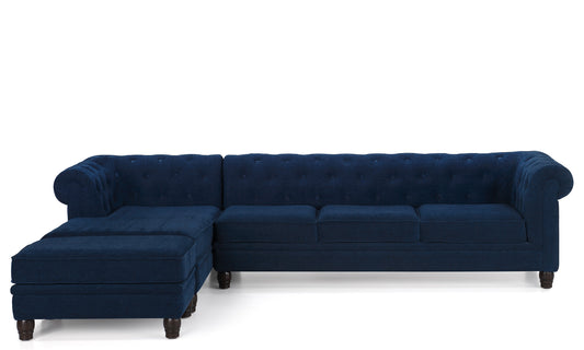Chesterfield Sectional Sofa 3 Seater