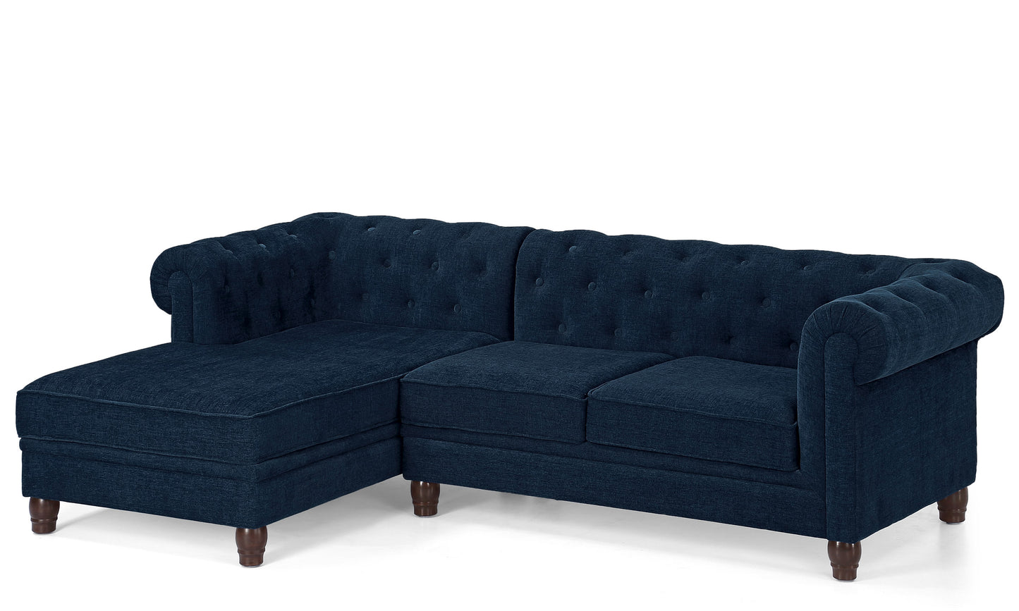 Chesterfield Sectional Sofa 2 Seater
