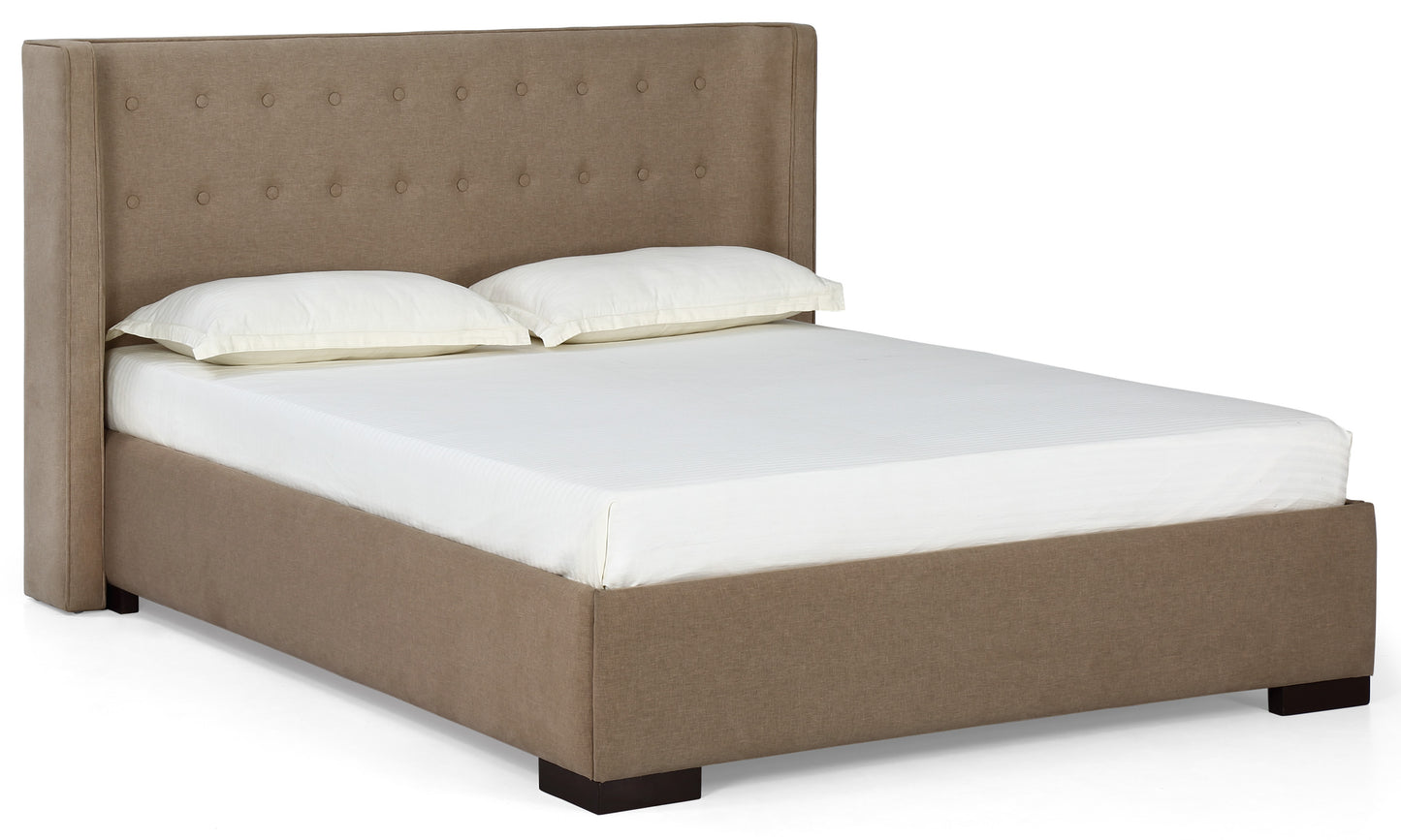Agastya Fully Upholstered Bed without Storage