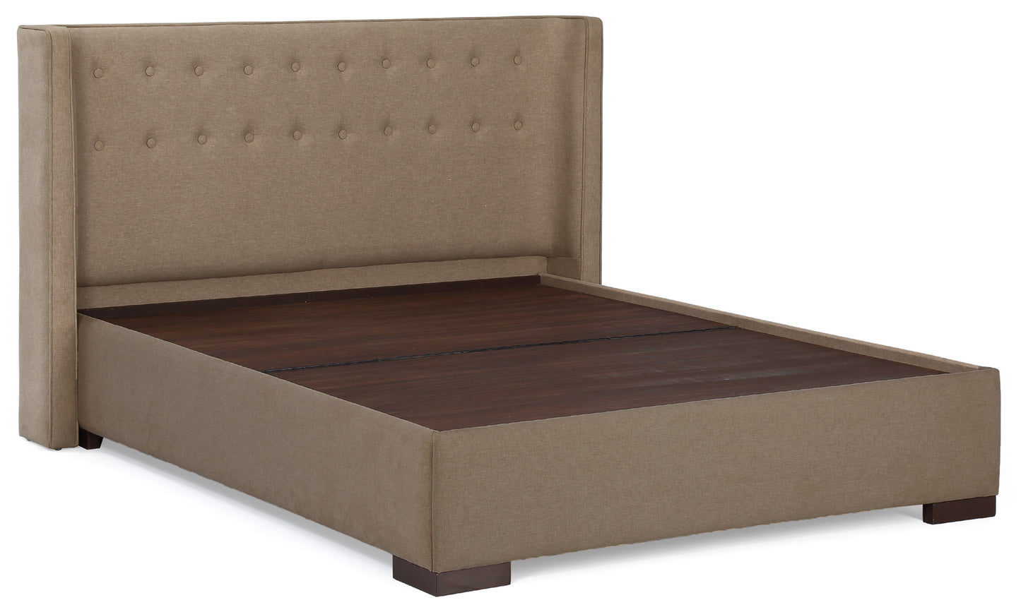 Agastya Fully Upholstered Bed without Storage