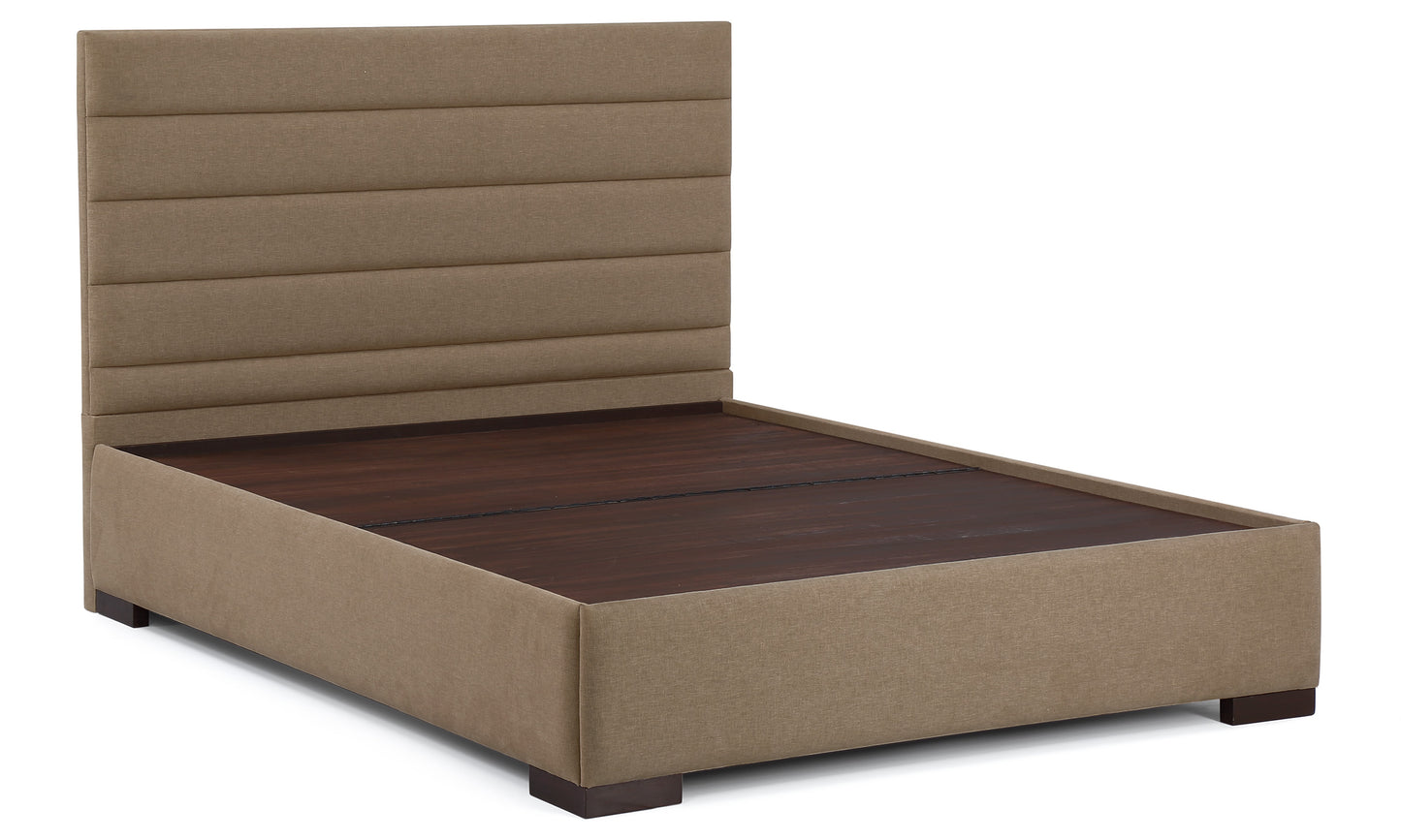 Allan Fully Upholstered Bed without Storage