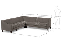 Load image into Gallery viewer, Austin Sectional Sofa 6 Seater
