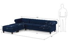 Load image into Gallery viewer, Chesterfield Sectional Sofa 3 Seater
