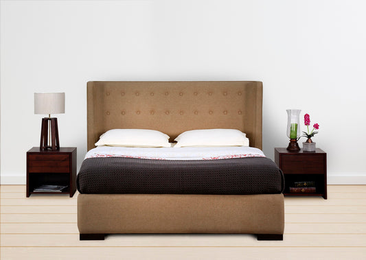 Agastya Fully Upholstered Bed without Storage
