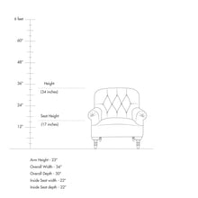 Load image into Gallery viewer, Churchil Accent Chair
