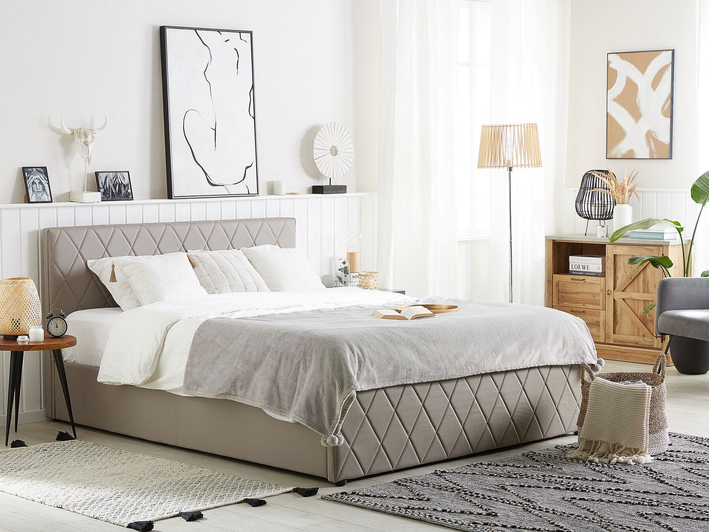 Rochfort Fully Upholstered Bed without Storage