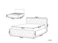 Load image into Gallery viewer, Rochfort Fully Upholstered Bed without Storage
