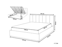 Load image into Gallery viewer, Druex Fully Upholstered Bed without Storage
