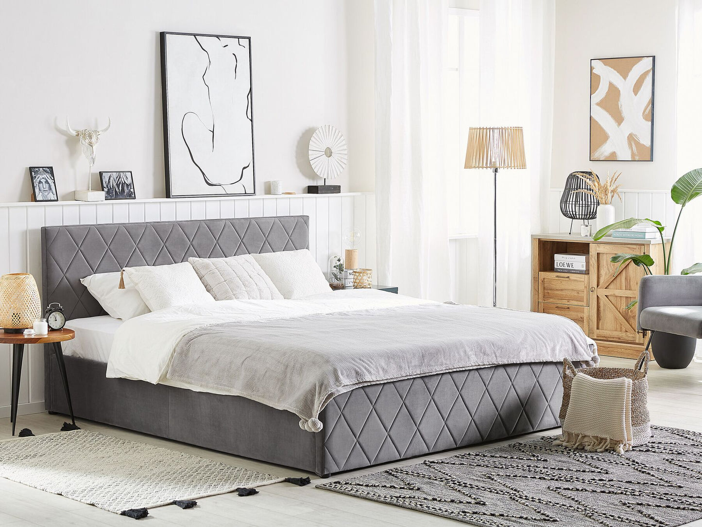 Rochfort Fully Upholstered Bed without Storage